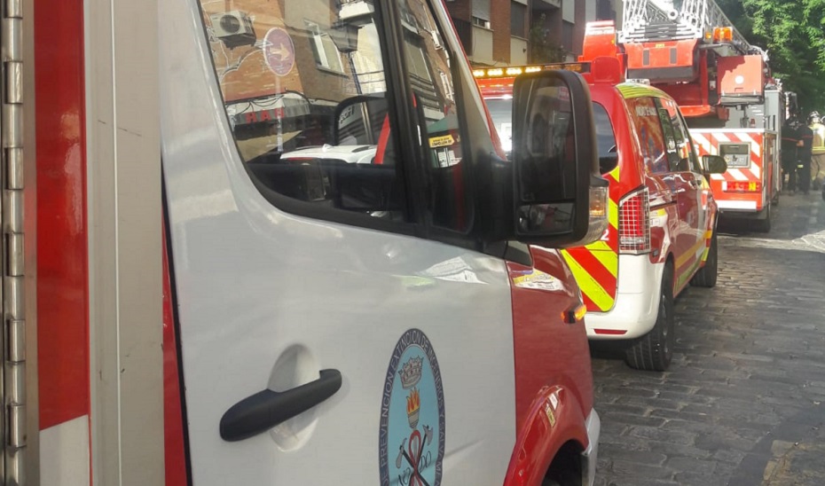 Vehículos de Bomberos de Sevilla.