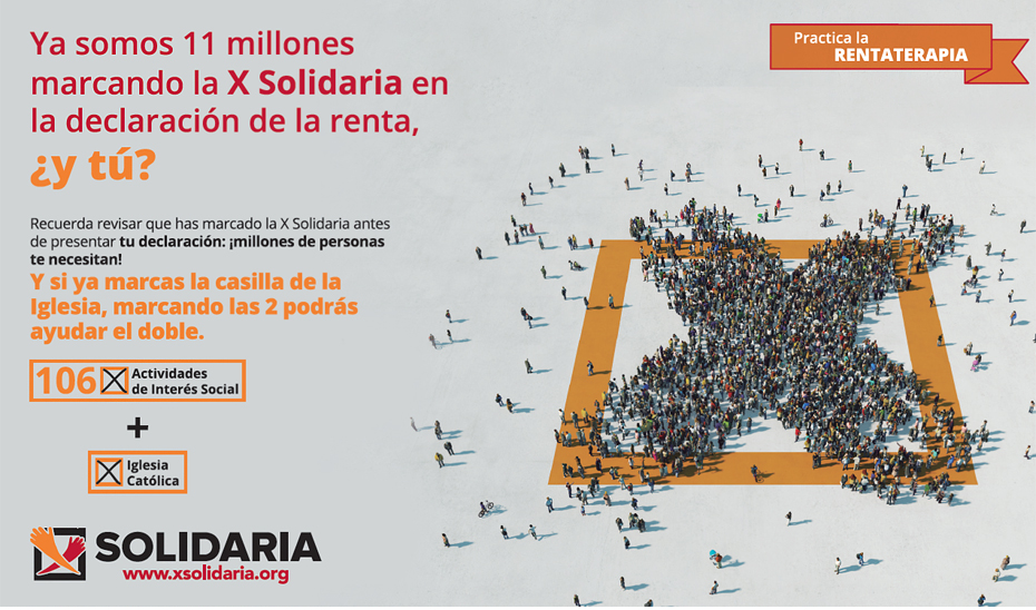 Más de 891.000 andaluces se benefician directamente de programas financiados con la \u0027X solidaria\u0027 de la Renta.