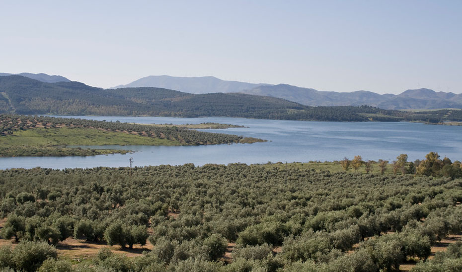 Embalse de Guadalteba, Málaga.