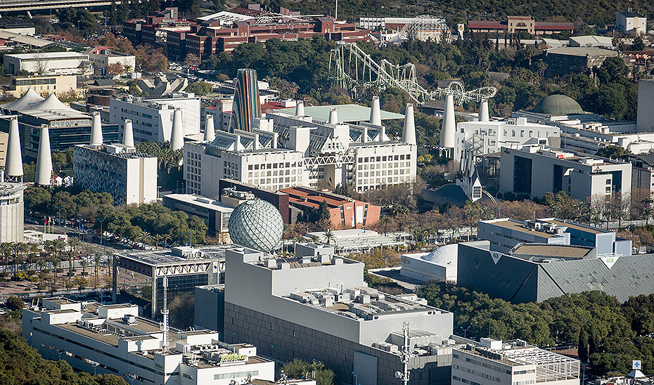 Vista general del Parque Científico Tecnológico de la Cartuja.