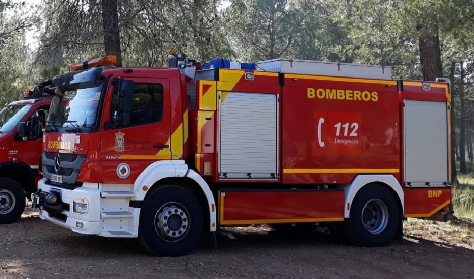 Imagen de archivo de un camión de bomberos.