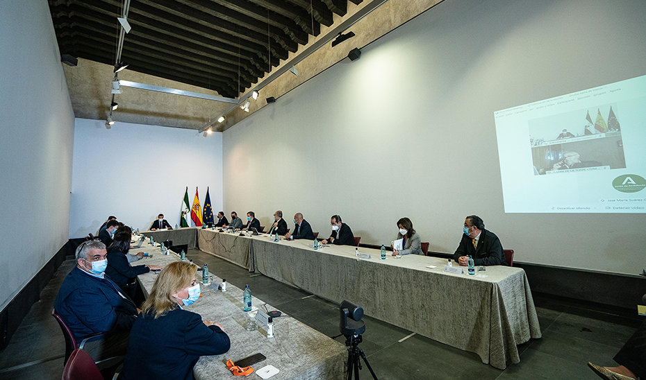 Este comité asesor analiza la situación de la pandemia por coronavirus en Andalucía.