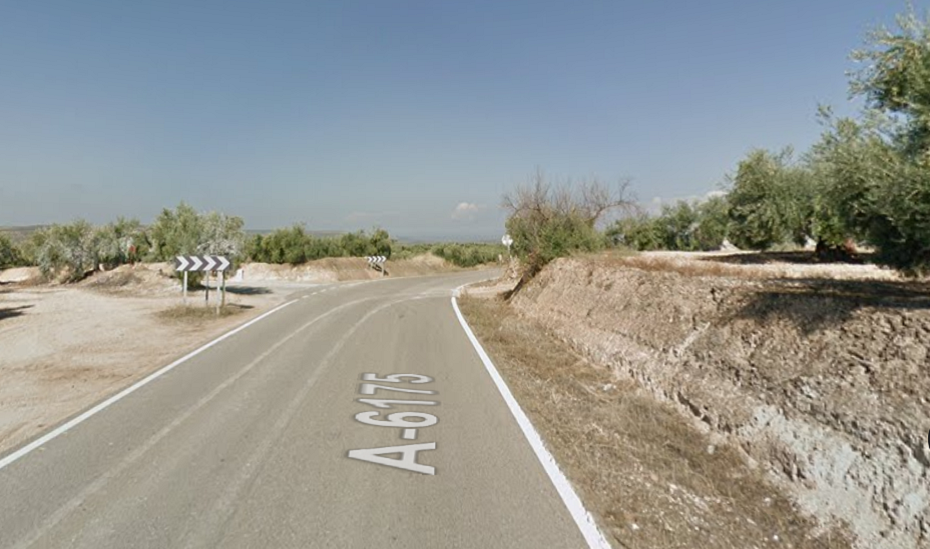 Carretera A-6175, vía que une Lopera y Villa del Río.