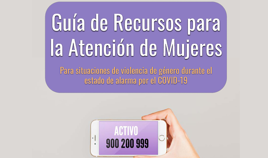 Guía de recursos para atender situaciones de violencia de género con motivo del Covid-19.