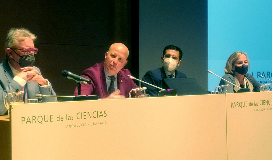 El consejero de Educación y Deporte, Javier Imbroda, en la XXI Reunión Nacional de Museos de Ciencia y Técnica.