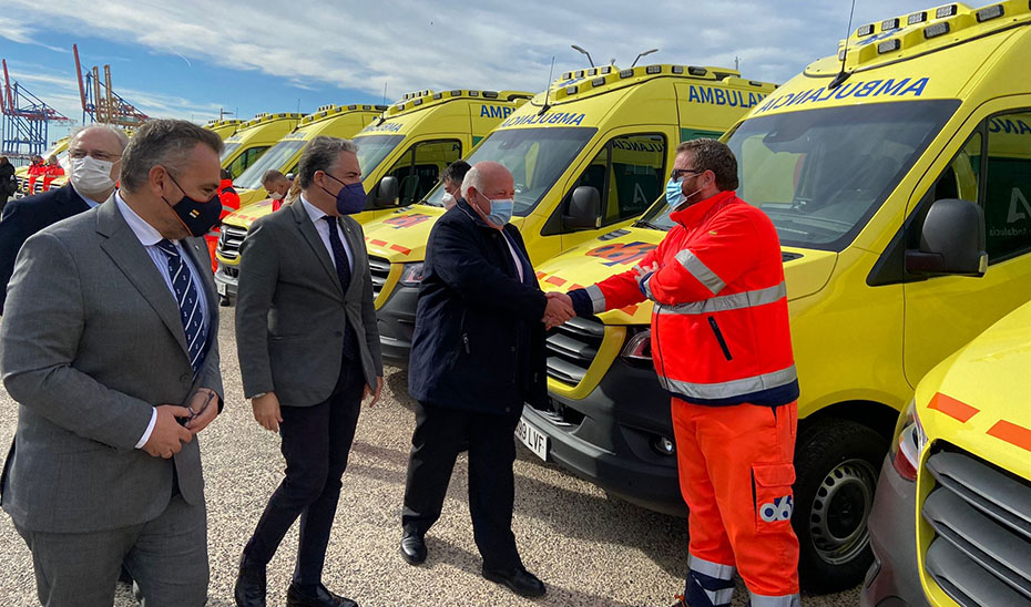 2,3 millones para renovar 31 uvis móviles de emergencias sanitarias -  Portavoz del Gobierno Andaluz