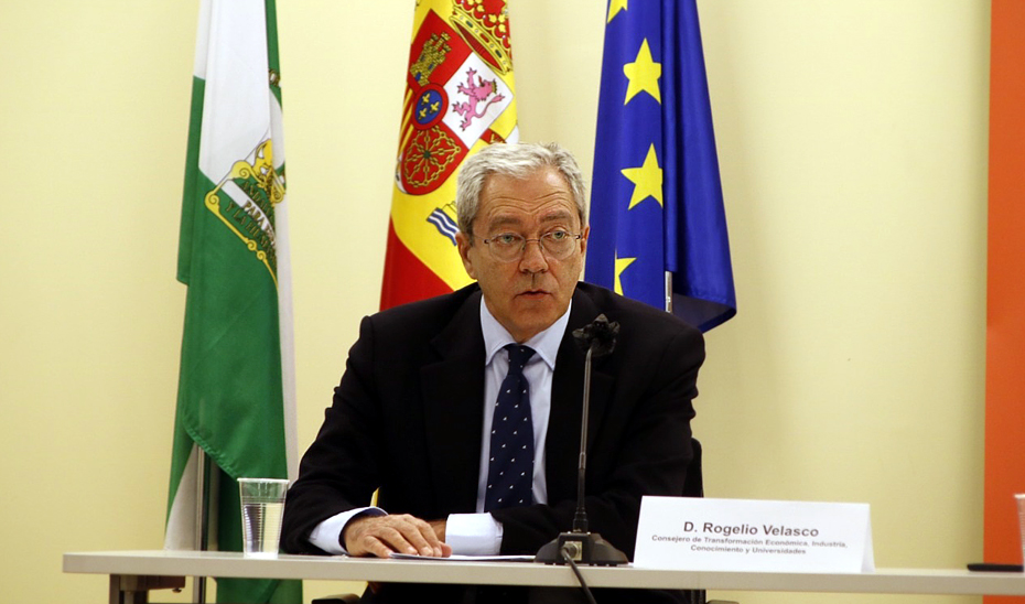 Rogelio Velasco, consejero de Transformación Económica, Industria, Conocimiento y Universidades.