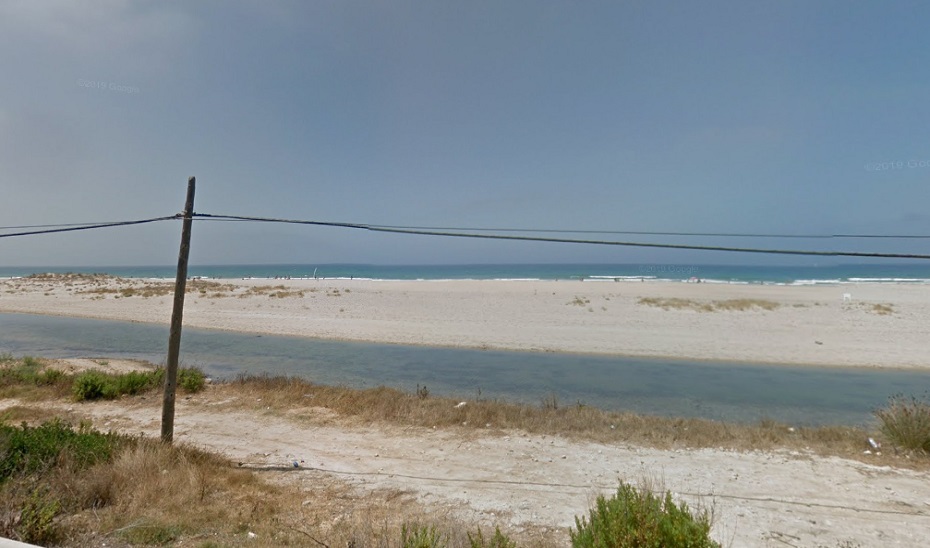 Playa de Zahara vista desde la carretera.