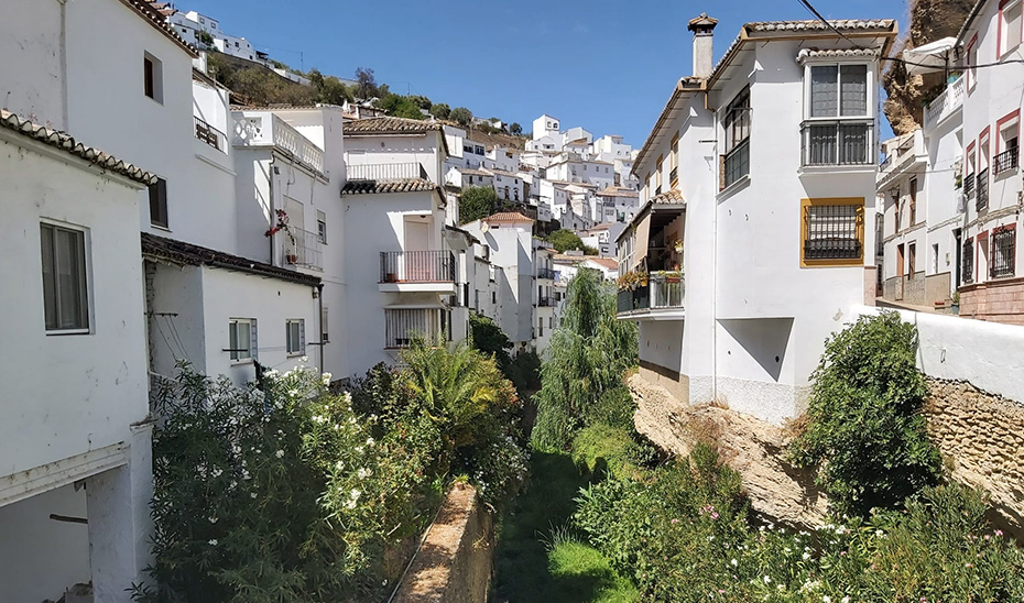 Setenil de las Bodegas, uno de los municpios afectados por el Plan de Ordenación del Territorio de la Sierra de Cádiz.