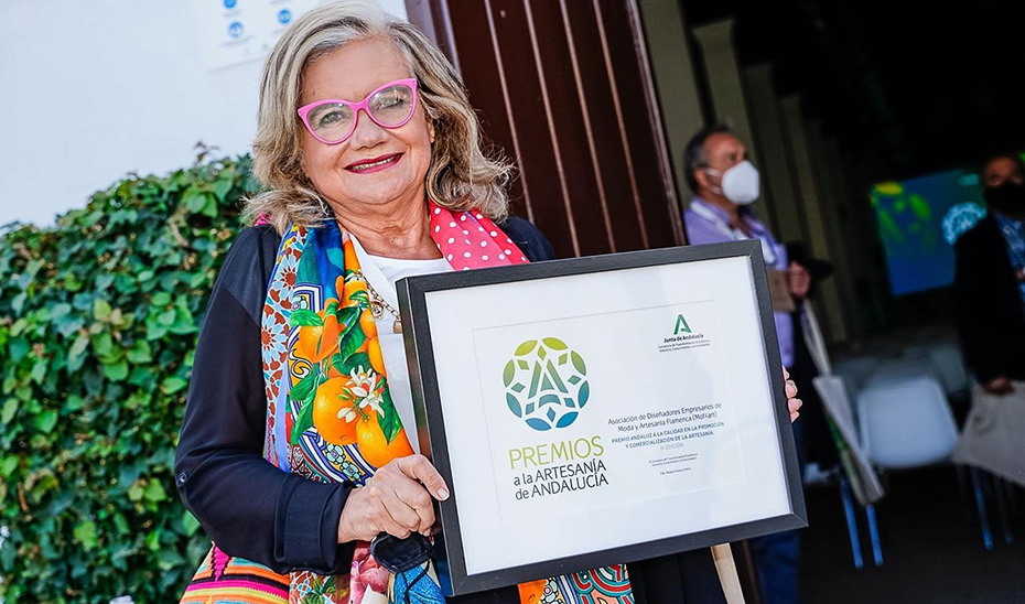 Pilar Vera, Medalla de Andalucía a la Proyección de Andalucía.