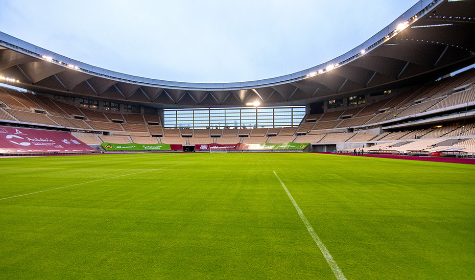 El Estadio de la Cartuja acoge este sábado la final de la Copa del Rey entre el Betis y el Valencia.