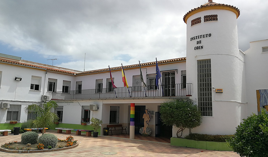 El IES Ciudad de Coín, en el municipio malagueño del mismo nombre.