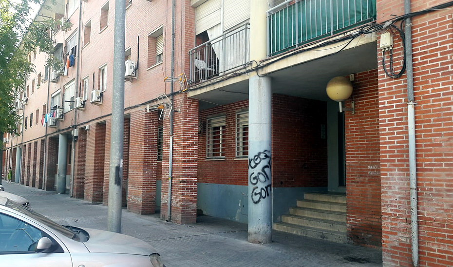 Viviendas del Patio Gabriel Celaya en la barriada Cordobesa de Las Moreras.