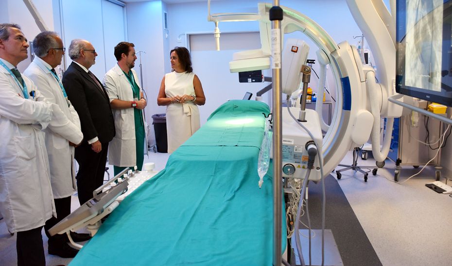 Imagen del artículo El nuevo equipamiento coronario del Regional de Málaga permite dar el alta a las 24 horas de la intervención