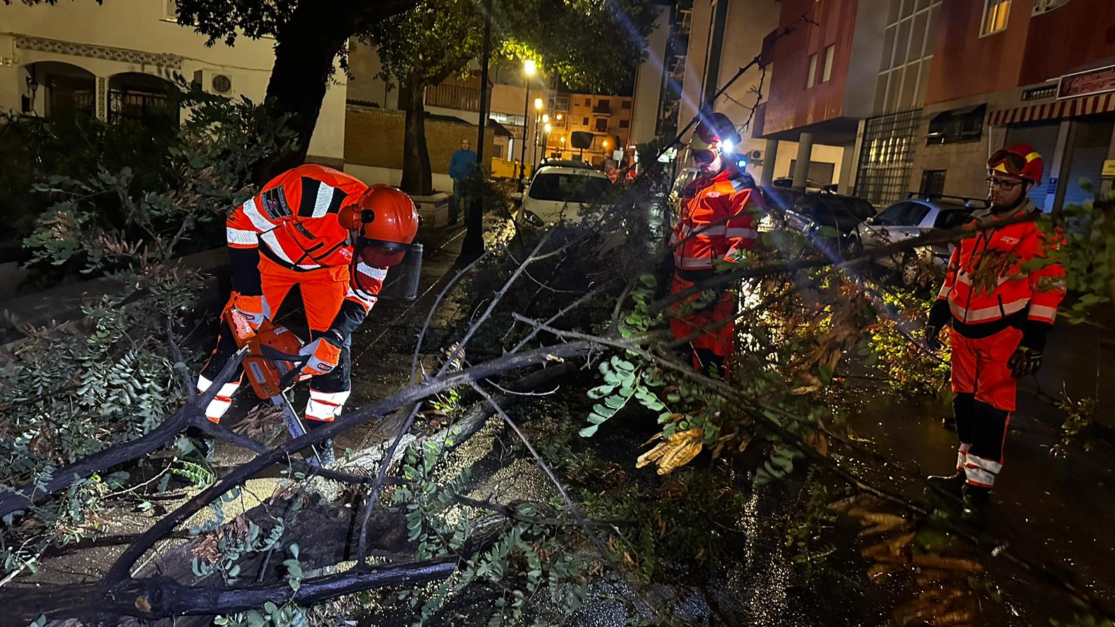 Imagen del artículo El Teléfono 112 coordina más de 500 incidencias por la lluvia y el viento en Andalucía