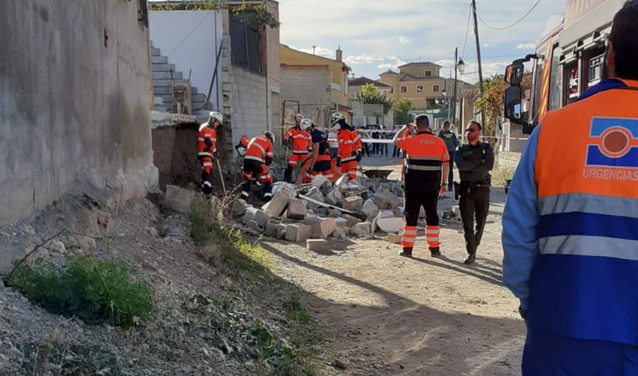 Imagen del artículo Un trabajador fallecido al caerle un muro encima y quedar atrapado en Deifontes (Granada)