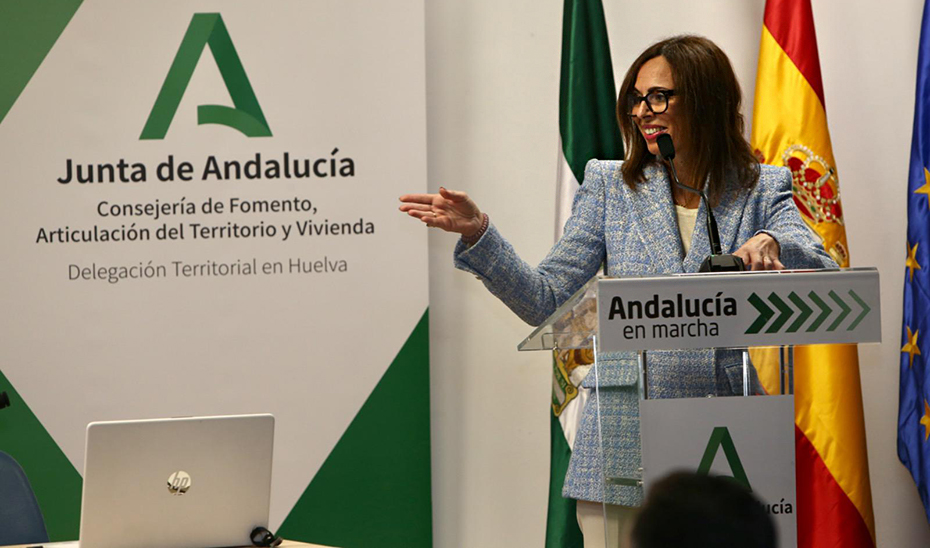 Imagen del artículo Rocío Díaz anuncia que la Vía Verde Odiel-Tharsis entrará en servicio en el primer semestre de 2024
