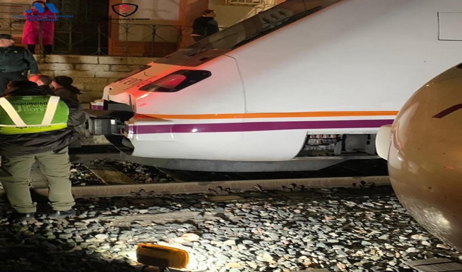 Imagen del artículo Trece heridos tras la colisión de dos trenes en Álora