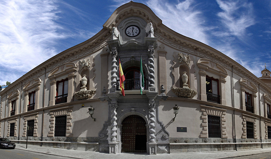 La sede del Consejo Consultivo de Andalucía, situada en el Palacio de Bibataubín, en Granada capital.
