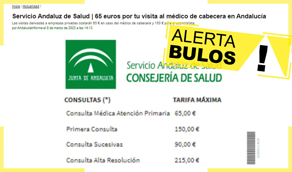 La norma del Gobierno andaluz fija los precios máximos que, en caso necesario, la Administración abonaría por los servicios concertados con clínicas privadas.