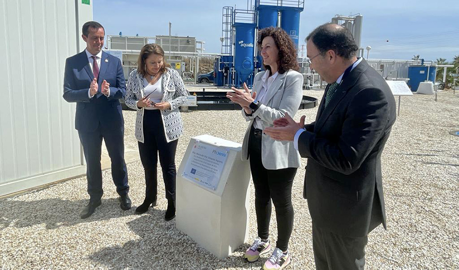 Inauguración de la Plataforma Reusa Phoenix en El Toyo (Almería)