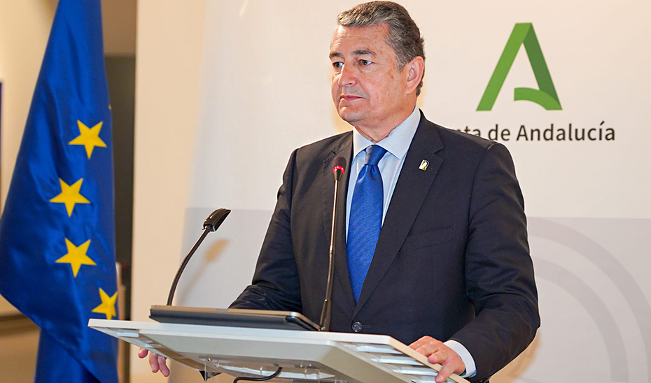 El consejero de la Presidencia, informa sobre los proyectos en marcha de la ITI de Jaén tras la reunión de la comisión de participación.