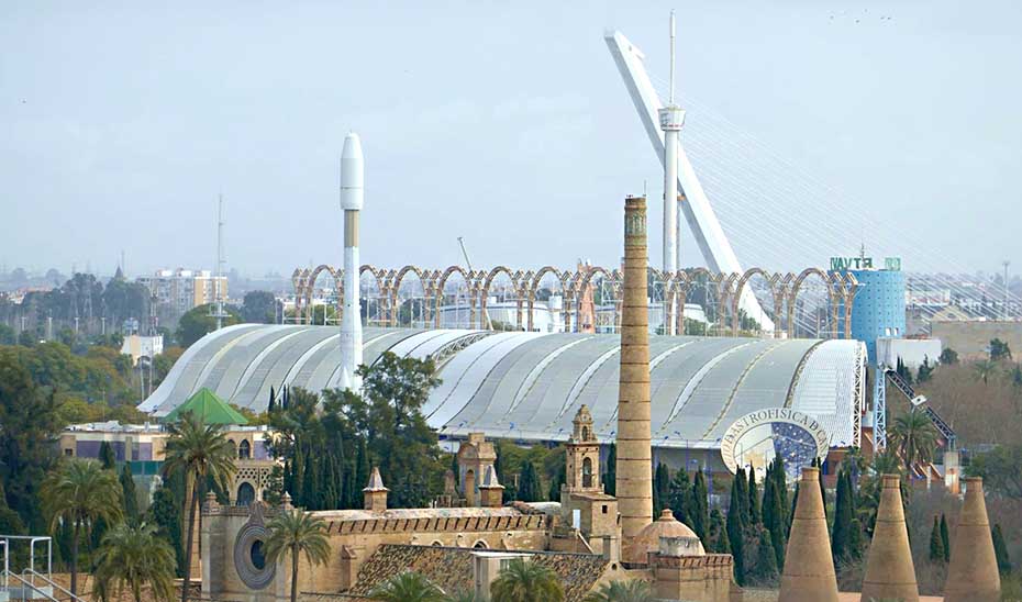 Pabellón del Futuro en el Parque Científico y Tecnológico Cartuja de Sevilla.
