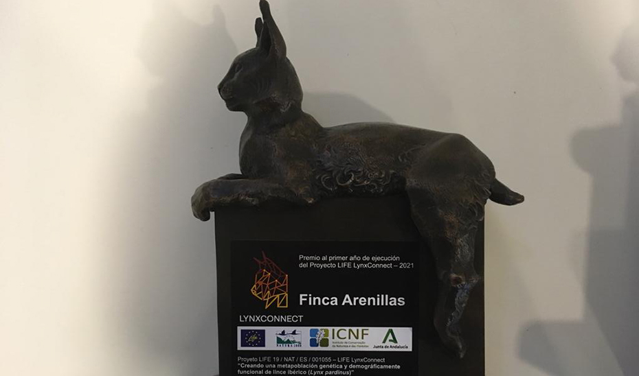 Premio concedido a la finca Arenillas. 