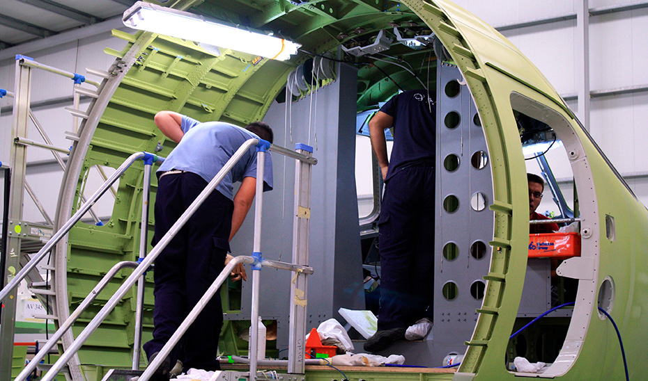 Andalucía duplica sus exportaciones aeronáuticas en el primer trimestre de 2024, hasta los 862 millones 