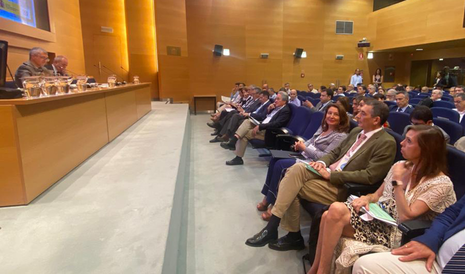 La consejera de Agricultura, Pesca, Agua y Desarrollo Rural, Carmen Crespo, ha participado en Madrid en el Consejo Nacional del Agua.