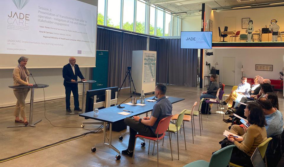 La presentación se ha realizado en el taller del proyecto europeo \u0027JADECARE: Acción conjunta sobre la implementación de atención integrada centrada en la persona y facilitada digitalmente\u0027, celebrado en Odense, Dinamarca.