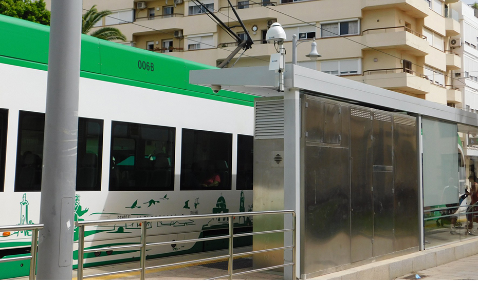 Imagen del Trambahía, en la provincia de Cádiz.