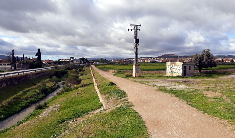 El tramo dos de la Prolongación Sur del Metro de Granada discurre por la zona de la ribera del río Dílar.