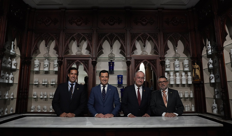 Intervención del presidente de la Junta en la inauguración de la nueva sede del Ilustre Colegio Oficial de Farmacéuticos de Málaga