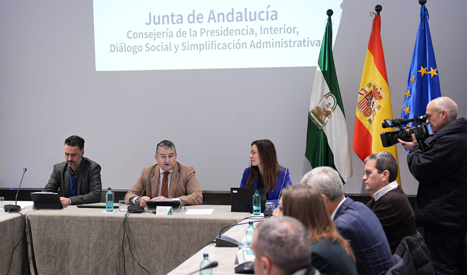 Imagen del artículo Antonio Sanz anuncia el inicio de la tramitación de la nueva Ley Andalucía Digital