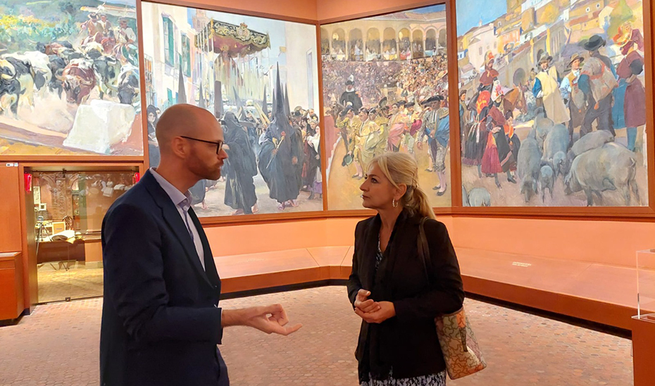 Imagen del artículo El Gobierno andaluz impulsa la colaboración con el Metropolitan Museum y la Hispanic Society of America