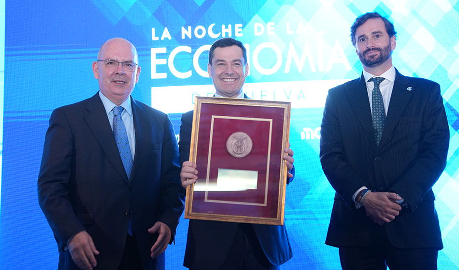 Moreno: "Huelva se ha convertido en la capital industrial de Andalucía"