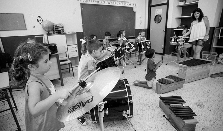 Actividad con menores de la Fundación Pública Andaluza Barenboim-Said.