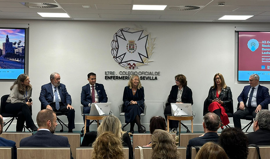 Rocío Hernández ha participado en el XI Congreso Nacional de Bancos de Leche Humana, que se ha celebrado en Sevilla.