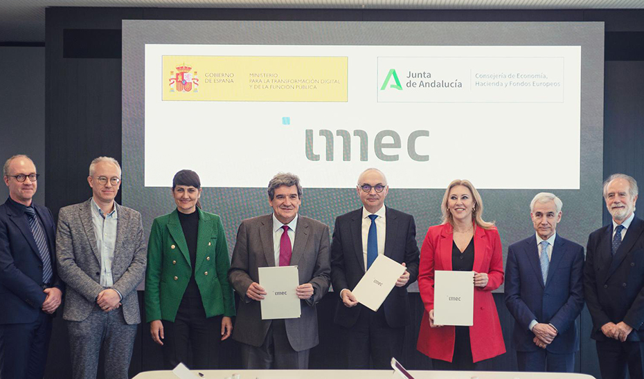 Imagen del artículo Gobierno, Junta e IMEC firman un compromiso para ubicar un centro de innovación de chips en Málaga