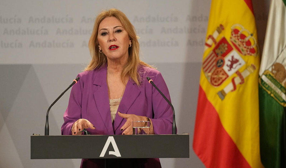 Carolina España informa sobre el récord de exportaciones registrado en enero de 2024 en Andalucía
