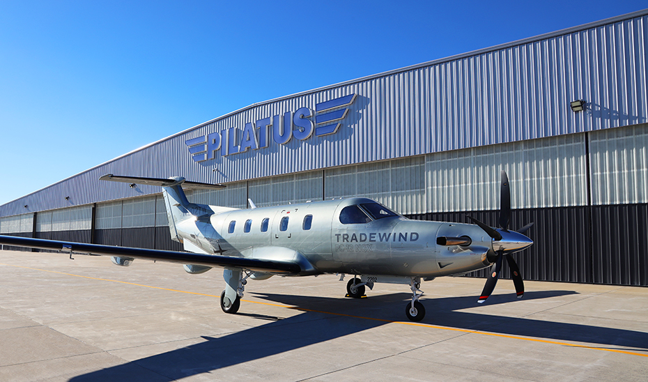 
			      Uno de los modelos de avión de Pilatus de la multinacional suiza del sector aeronáutico. (Foto Pilatus Aircraft Ltd)			    
			  