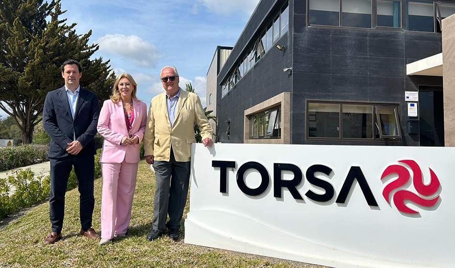 Visita a la compañía Torsa Global, en el Málaga TechPark