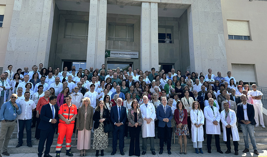 Imagen del artículo El Hospital Neurotraumatológico de Jaén cumple 50 años situando a profesionales y pacientes en el centro de su actividad