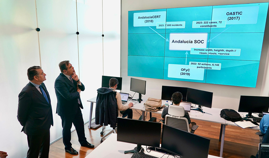 Imagen del artículo Antonio Sanz anuncia la creación de la Agencia de Ciberseguridad de Andalucía con sede en Málaga