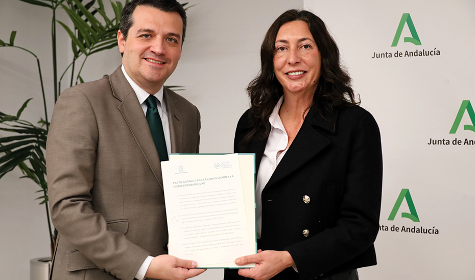 Imagen del artículo La Junta y la FAMP firman el primer Pacto Andaluz por la Conciliación para promover la igualdad real