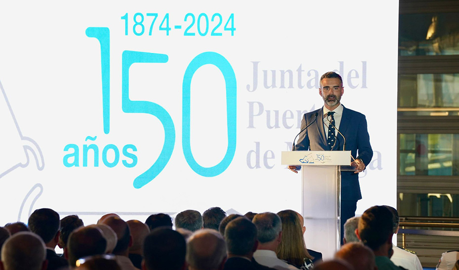
			      Fernández-Pacheco interviene en el acto por el 150º aniversario de la Autoridad Portuaria de Málaga.			    
			  