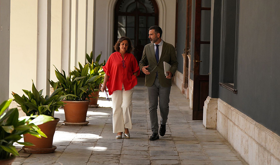 Fernández-Pacheco y García comparecen tras el Consejo de Gobierno