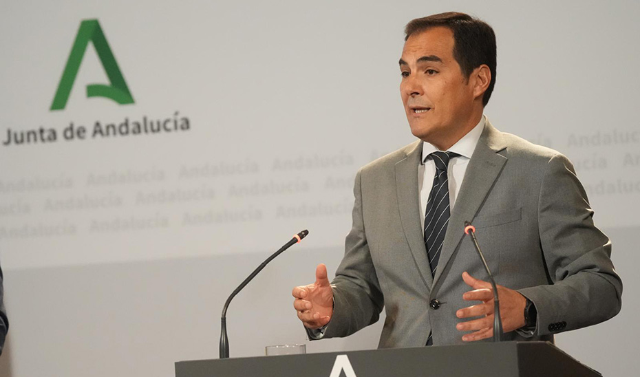 José Antonio Nieto informa sobre la aprobación de un Decreto ley que modifica la Ley de Incompatibilidades de Altos Cargos de la Junta de Andalucía y la Ley de Transparencia Pública de Andalucía