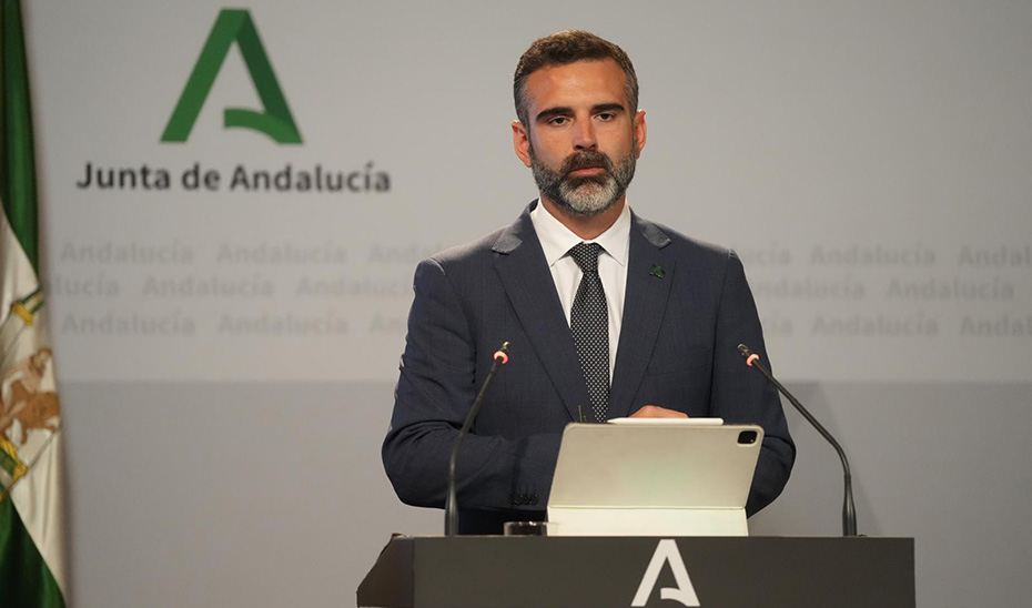 Fernández-Pacheco presenta el informe sobre la evolución de situación de sequía en Andalucía